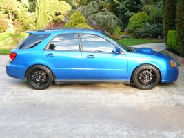 2004 Subaru Impreza with Rota Torques wheels