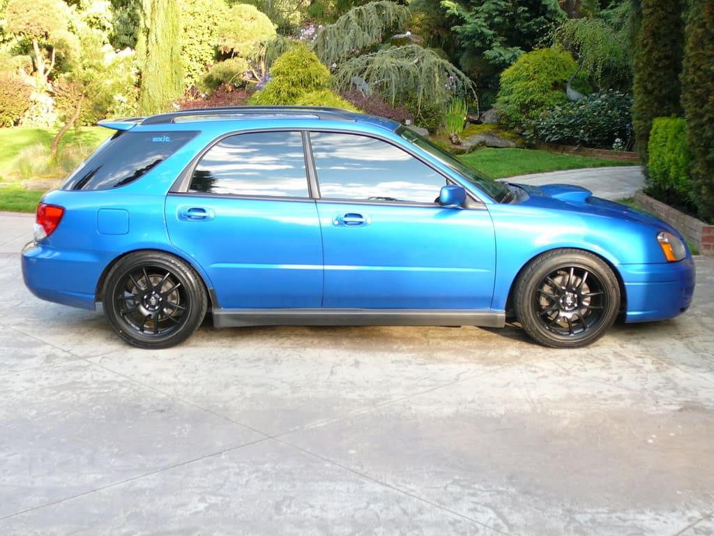 2004 Subaru Impreza with Rota Torques wheels