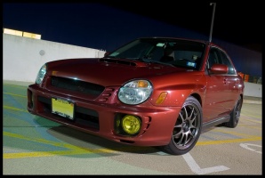 2003 Subaru Impreza with Rota Torques wheels