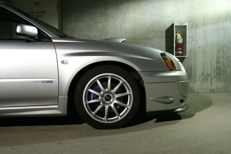 2004 Subaru Impreza with 17x7.5 Rota Tarmac 2 wheels