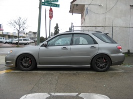 2006 Subaru Impreza with 17x7.5 Rota Torques wheels