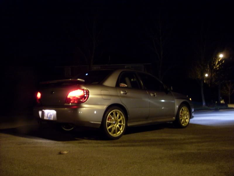 2006 Subaru Impreza with 18x7.5 Rota GRP A wheels