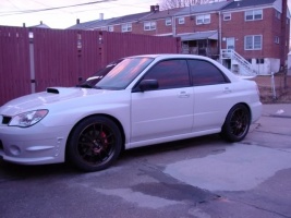 2007 Subaru Impreza with 18x8 Rota Torque Royal wheels