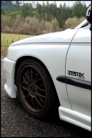 2000 Subaru Impreza with 17x7.5 Rota Formel wheels