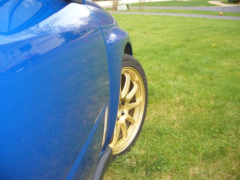 2003 Subaru Impreza with Rota Tarmac 3 wheels
