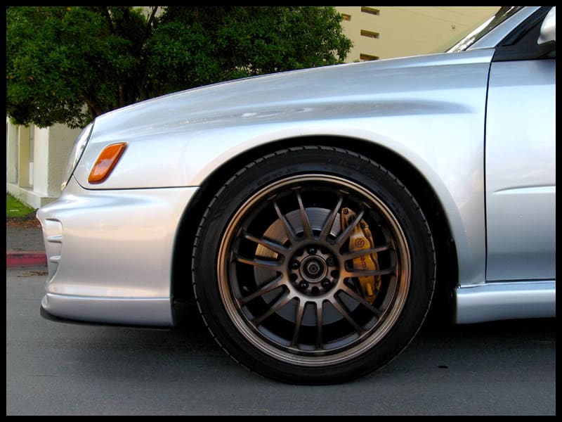 2003 Subaru Impreza with Rota SVN wheels