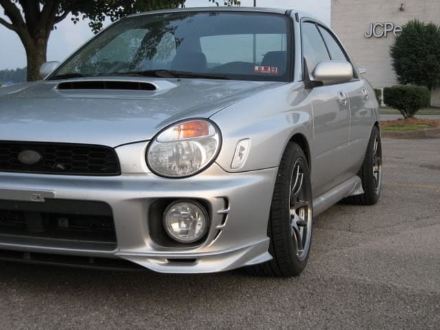 2003 Subaru Impreza with 17x9 Rota Torques wheels