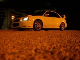2004 Subaru Impreza with 17x8 Rota Torque wheels