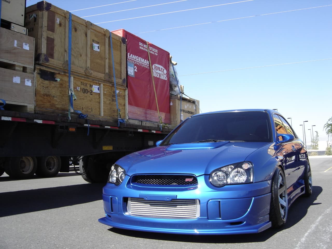 2004 Subaru Impreza with 18x10 Rota Grid wheels