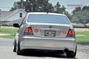 2001 Lexus IS 300 with 18x8.5 Rays LMGT4 wheels