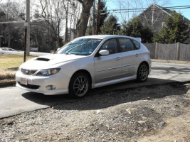 2006 Subaru Impreza WRX with 17x8 Rota Torques wheels