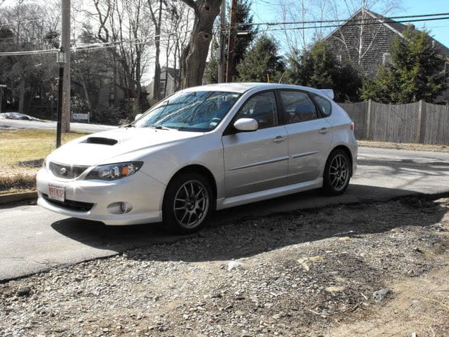 2006 Subaru Impreza WRX with 17x8 Rota Torques wheels