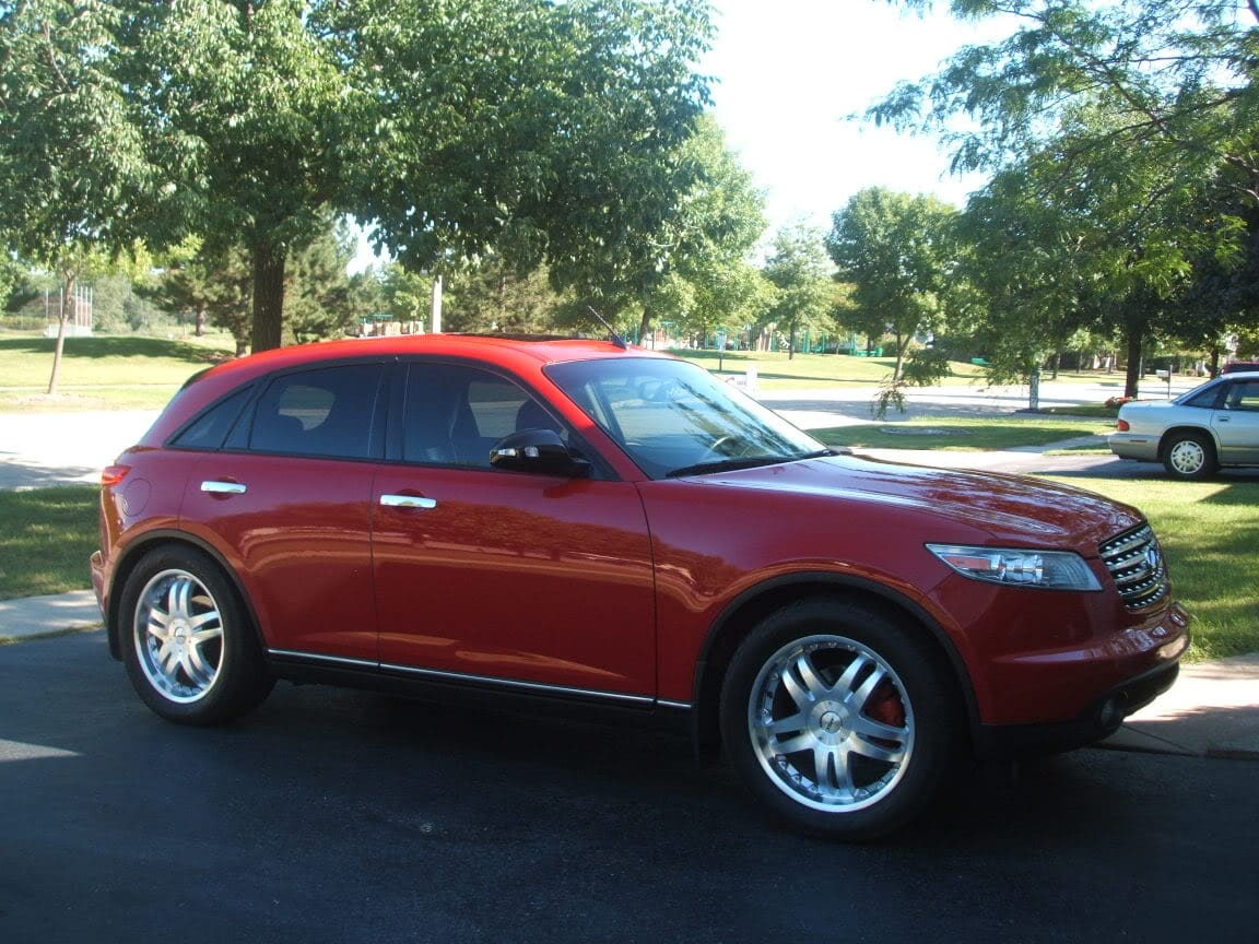 2006 Infiniti FX35 with 20x8.5 TSW Zandvoort wheels