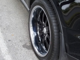 2007 Infiniti FX35 with 22x9 Sevas S10 wheels