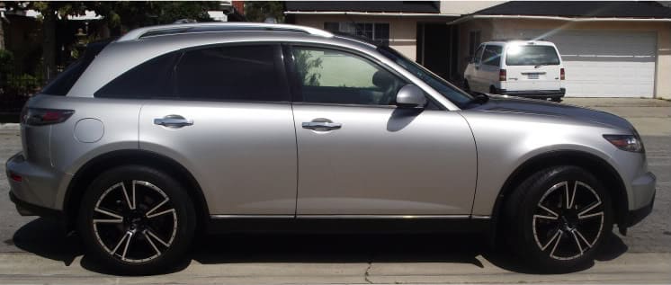 2007 Infiniti FX35 with Gianelle Venezia wheels