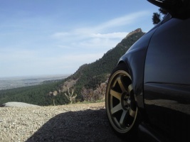 2004 Subaru Impreza with 18x10 Rota Grid wheels