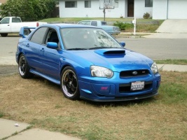 2004 Subaru Impreza with Rota wheels
