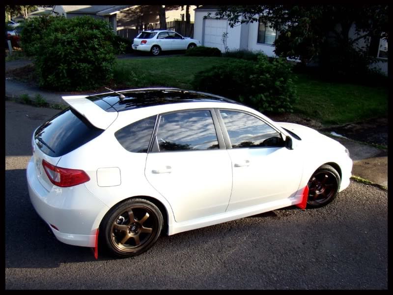 2009 Subaru Impreza with Rota Grid wheels
