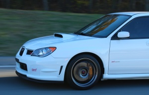 2005 Subaru Impreza with Rota SVN wheels