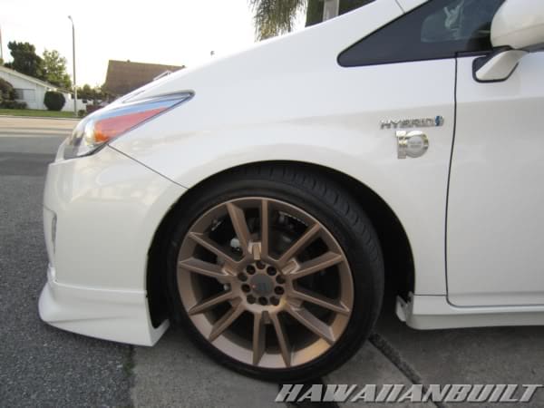 2011 Toyota Prius with 18x7.5 FIVE AXIS S6:F wheels