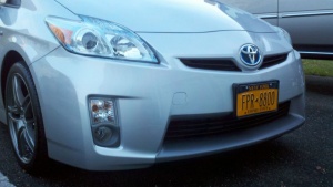 2011 Toyota Prius with 18x7.5 Advan T5 wheels