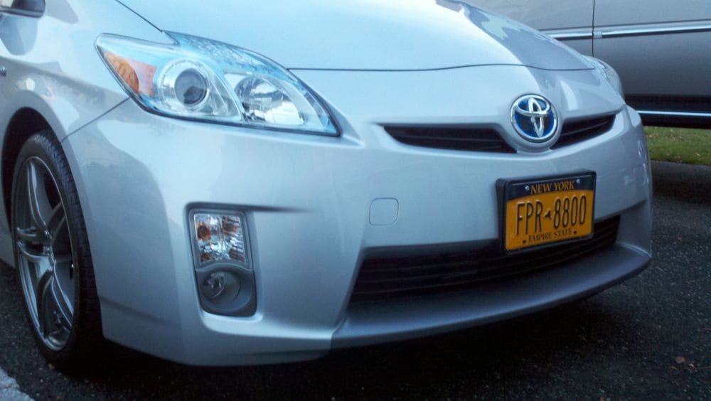 2011 Toyota Prius with 18x7.5 Advan T5 wheels