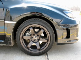 2008 Subaru Impreza with Rota wheels