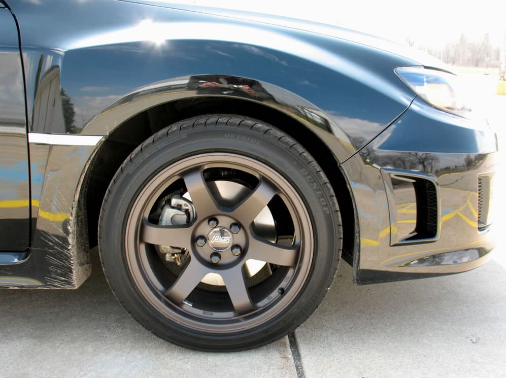 2008 Subaru Impreza with Rota wheels