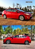 2012 Toyota Prius with 17x7.5 Moda MD10 wheels