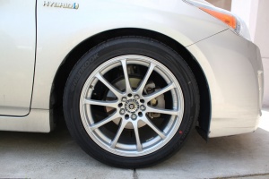 2010 Toyota Prius with 17x7.5 Konig Feather wheels