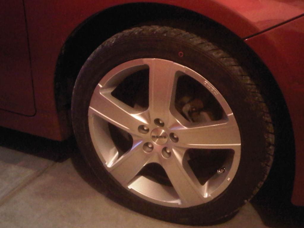 2010 Toyota Prius with 17x7 Momo Winter Pro S wheels