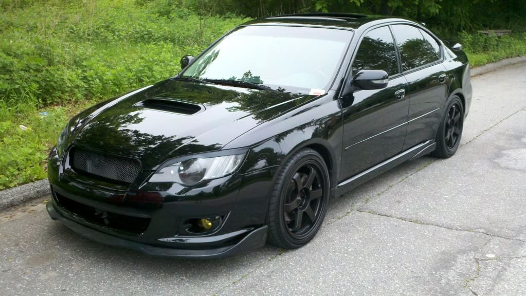 2008 Subaru Legacy with 18x8.5 Rota Grid wheels