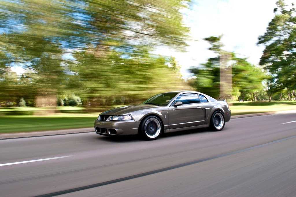 2001 Ford Mustang with 18x9.5 CCW Classics wheels