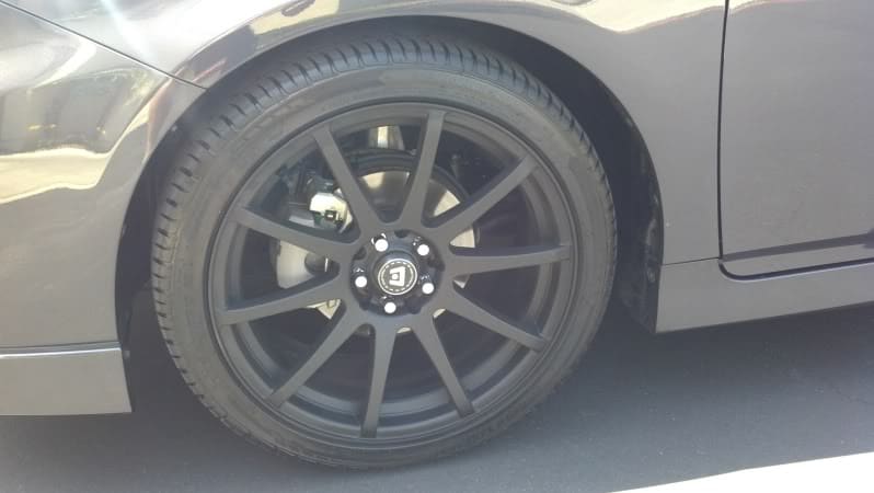 2011 Toyota Prius with 18x8 Motegi SP10 wheels