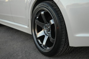 2010 Subaru Impreza with 18x9.5 Rota Grid wheels