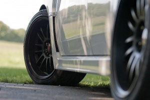 2009 Subaru Impreza with 18x10 Rota SVN wheels