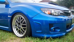 2011 Subaru Impreza WRX with 18x9.5 SSR MS1 wheels