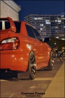 2007 Subaru Impreza with 18x9.5 Rota wheels
