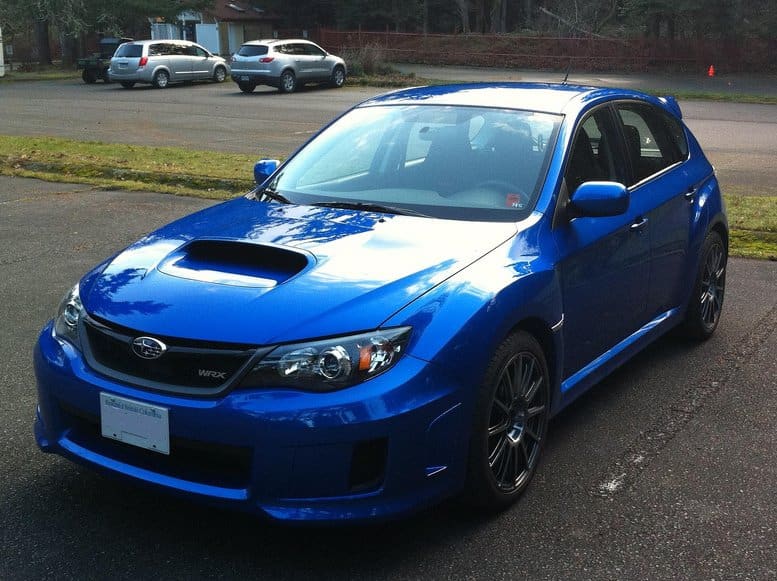 2009 Subaru Impreza with 18x8.5 Rota Gravel wheels