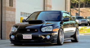 2004 Subaru Impreza with 18x10 Rota wheels
