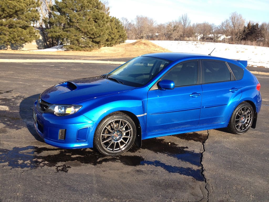 2011 Subaru Impreza WRX with 18x8.5 Rota Gravel wheels