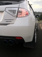 2011 Subaru Impreza WRX with 18x9.5 Rota Grid wheels