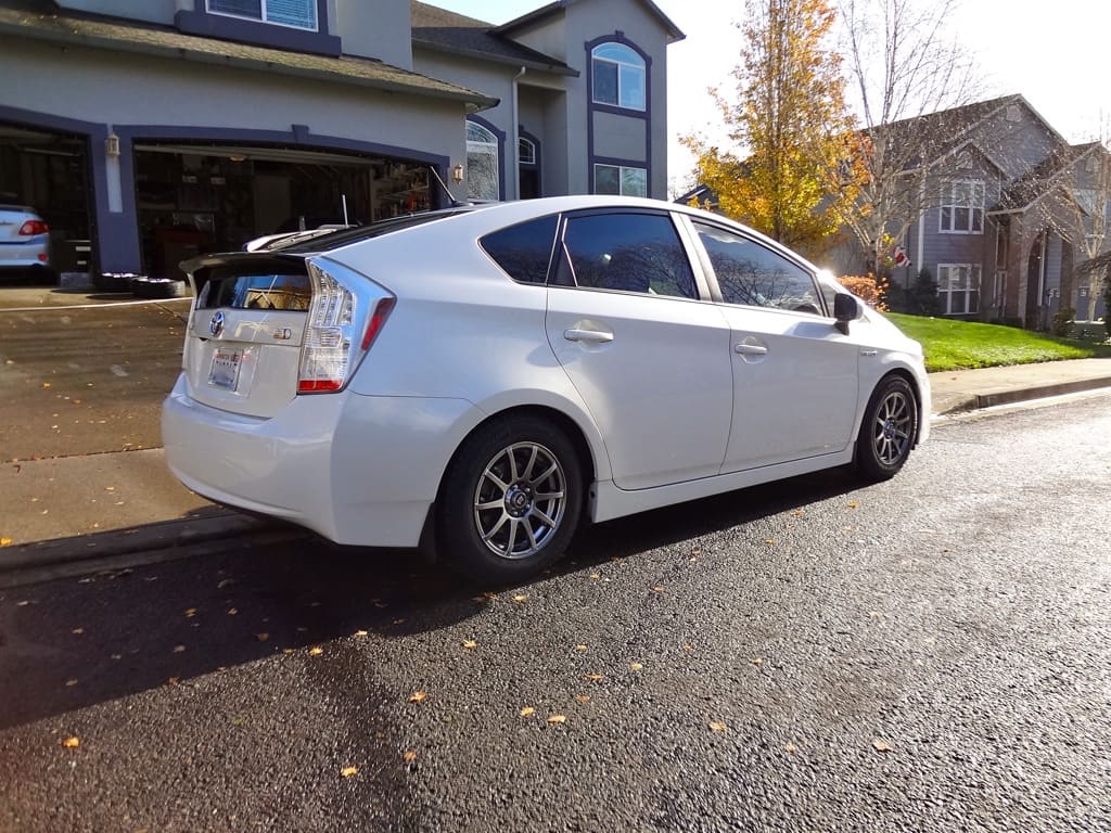 2011 Toyota Prius with 15x7 Montegi SP10 wheels