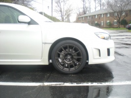 2011 Subaru Impreza WRX with 18x8.5 Rota Grid wheels