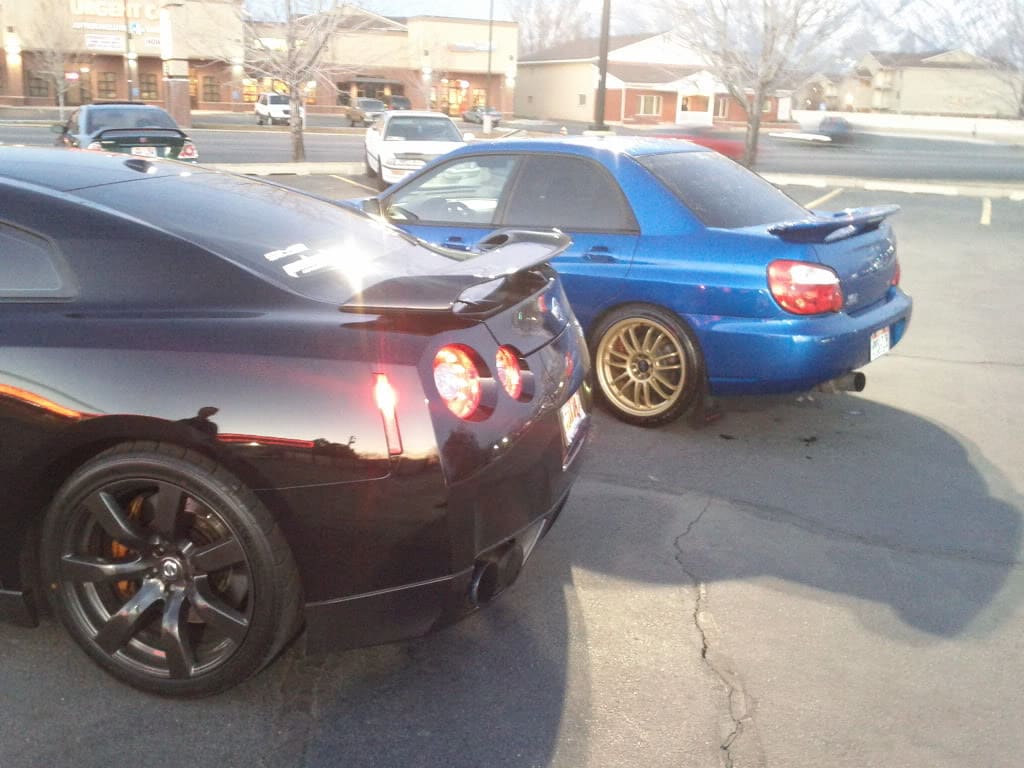 2011 Subaru Impreza with 18x10 Rota SVN wheels