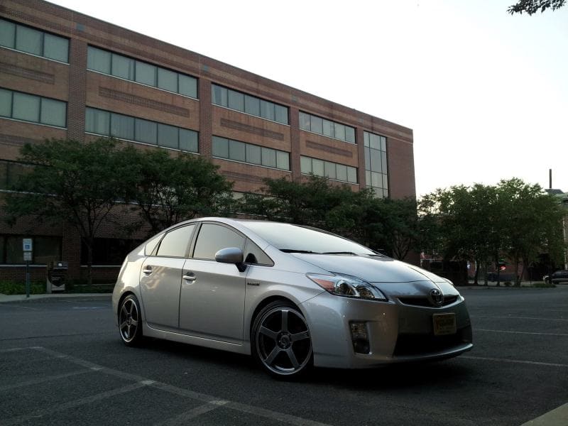 2011 Toyota Prius with 18x8.5 Motegi wheels