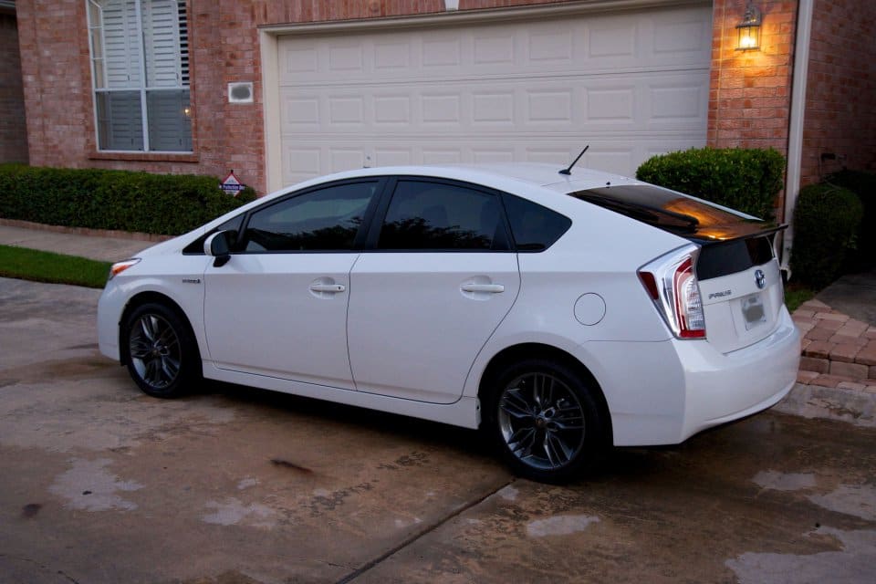 2013 Toyota Prius with OEM Lexus Ct200H F Sport wheels