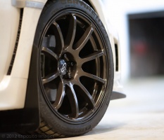 2011 Subaru Impreza WRX with 18x9 Rota G-Force wheels