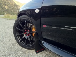 2004 Subaru Impreza with 18x9 Rota G-Force wheels