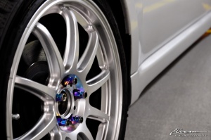 2005 Subaru Legacy with 18x8 Rota Tarmac 3 wheels